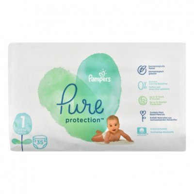 Pampers Pure protection maat 2-5 kg maat 1